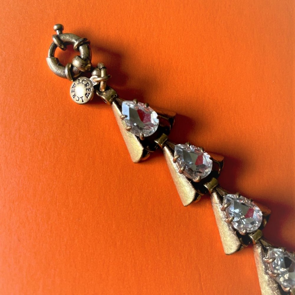 J. Crew Crystal Statement Bracelet